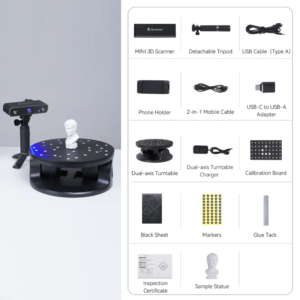 Revopoint-MINI-3D-Scanner-with-Dual-axis-Turntable